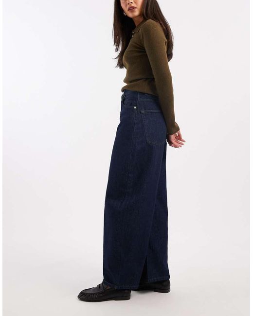 ONLY Blue Taylor High Waist Barrel Jeans