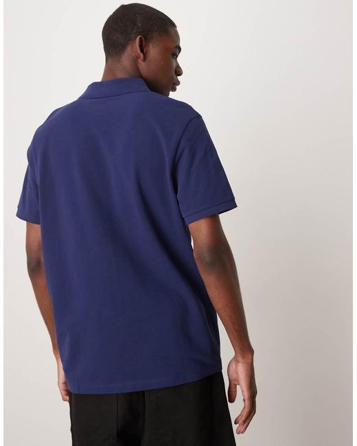 Polo Basic di ASOS in Blue da Uomo