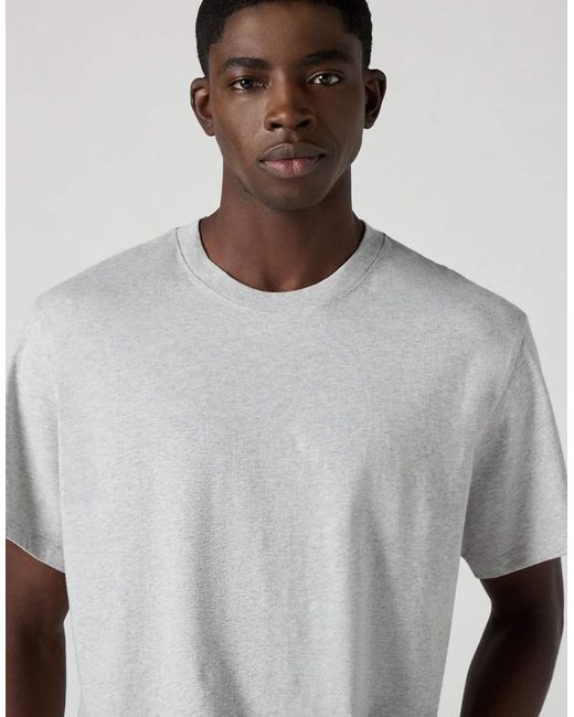 Levi's Gray Essential T-Shirt for men