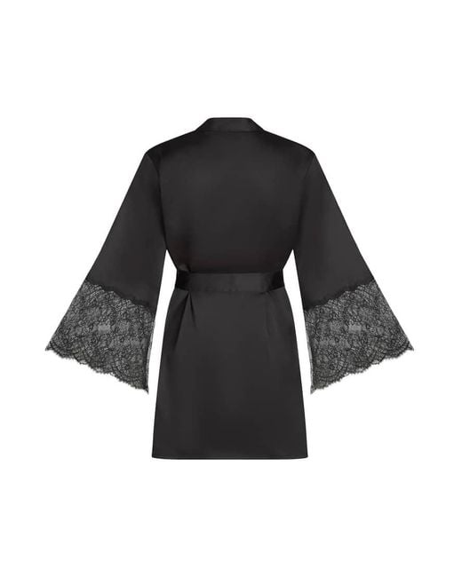 Hunkemöller Blue Satin Kimono