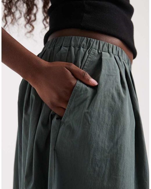 ASOS Black Super Wide Leg Trousers