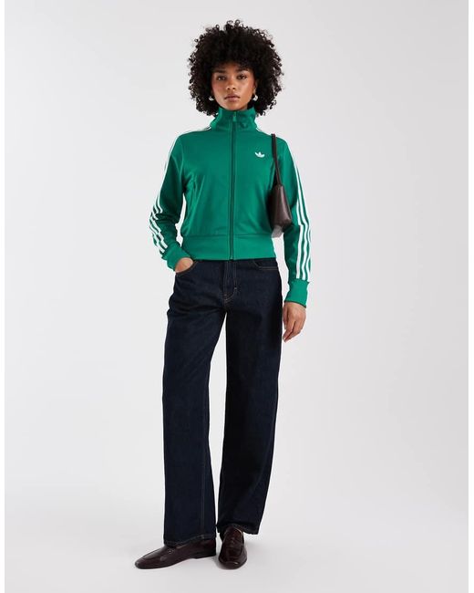 Adidas Originals Green Firebird Classic Track Top