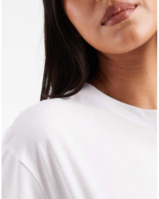 New Look White Boxy Tee