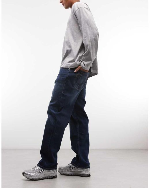 True Religion Blue Bobby Loose Jeans for men