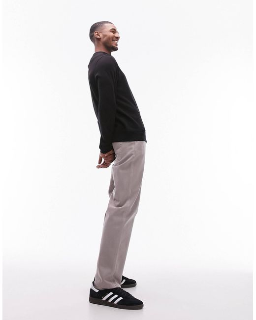 Topman – essentials – pullover in Black für Herren