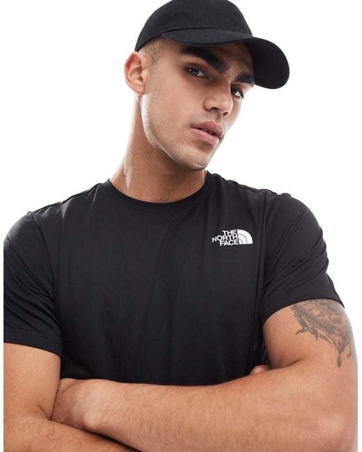 The North Face Black Training 24/7 Logo T-Shirt for men