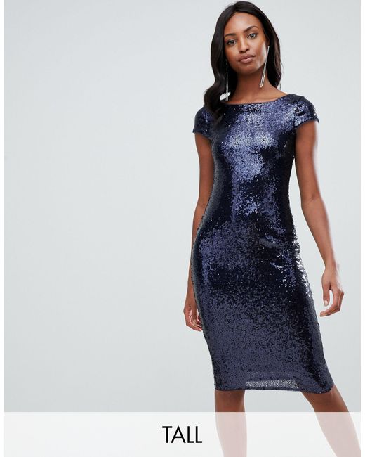 tfnc sequin midi dress