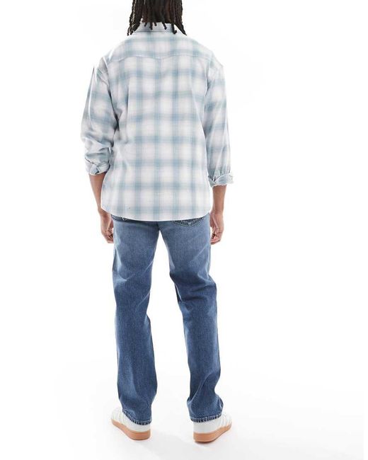Calvin Klein Blue Standard Straight Jeans for men