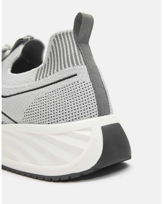 Pull&Bear – stoff-sneaker in White für Herren