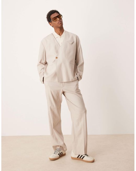 Veste ASOS pour homme en coloris Natural