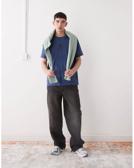 Timberland – t-shirt in Blue für Herren