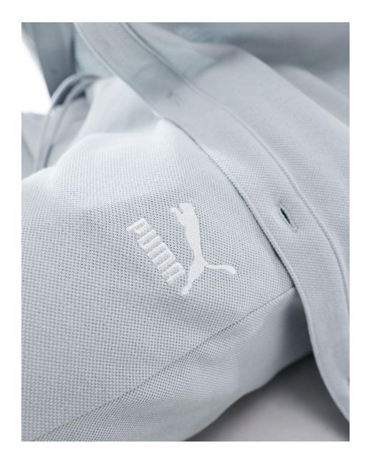 PUMA White Classics Pique Terrycloth Shorts for men
