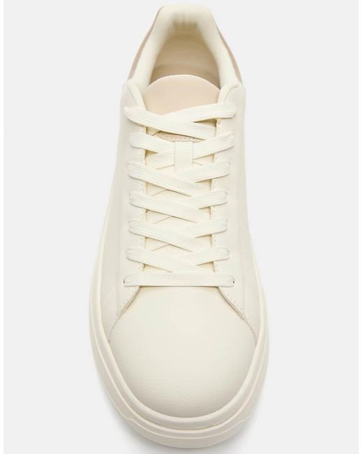 Pull&Bear Natural Trainers With Detail for men