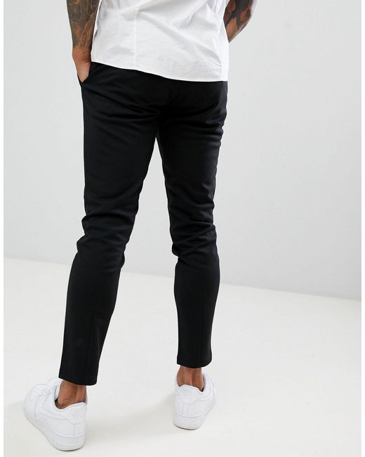 slim tapered trousers mens