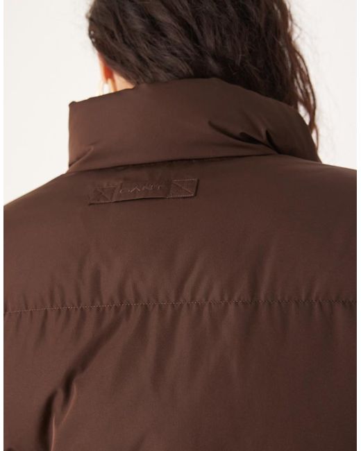 Gant Brown Active Cloud Padded Jacket