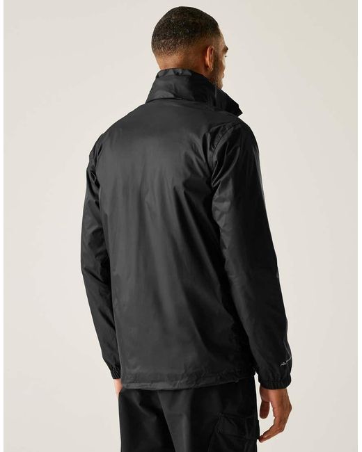 Regatta Black Lyle Iv Waterproof Jacket for men