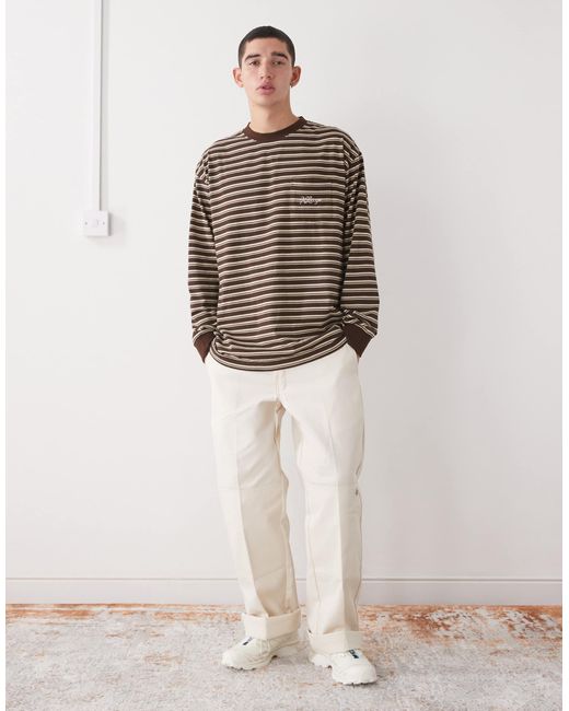 Xlarge – langärmliges t-shirt in Brown für Herren