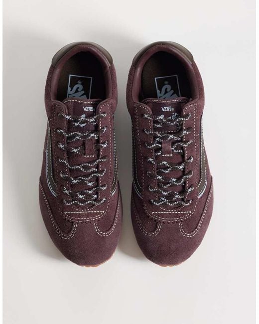 Vans Purple Womens Super Lowpro Trainers