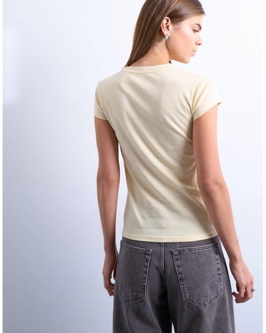 TOPSHOP White Everyday Tee
