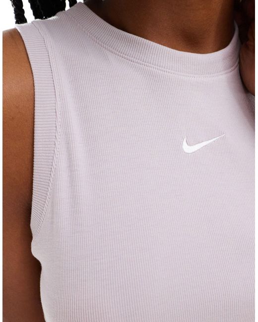 Nike Gray Essentials Tank Top