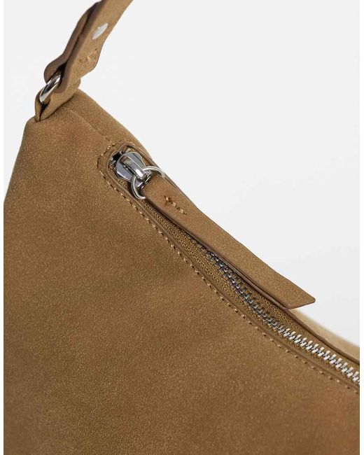 Gina Tricot Brown Slouchy Shoulder Bag