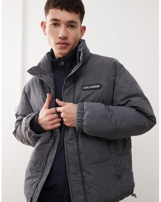 Collusion – puffer-jacke in Gray für Herren