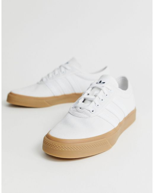 Zapatillas blancas con suela adidas de hombre de color | Lyst