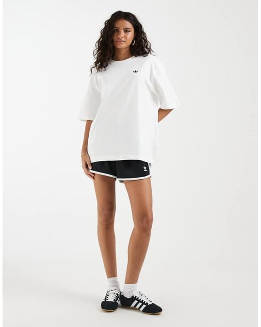 Adidas Originals White Essential Oversized T-shirt