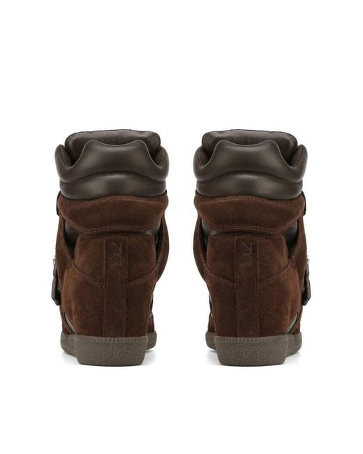 Nokwol Brown Eden Wedge Trainers