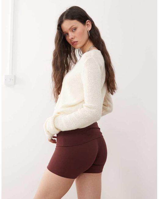 Miss Selfridge Short Met Omslag in het Multicolor