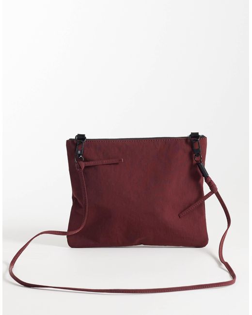 ASOS Purple Festival Tech Crossbody Bag for men