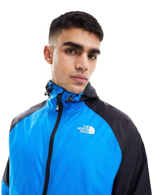 The North Face Blue Himalia Packable Wind Jacket for men