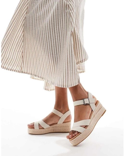 TOMS White Audrey Sandal