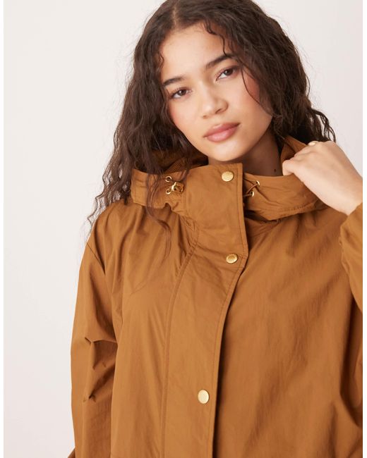 Barbour Brown Naboo Showerproof Jacket