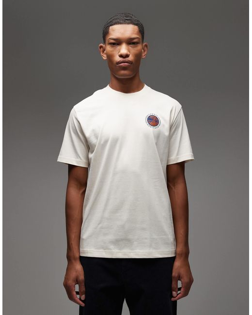 Lacoste – t-shirt in Gray für Herren