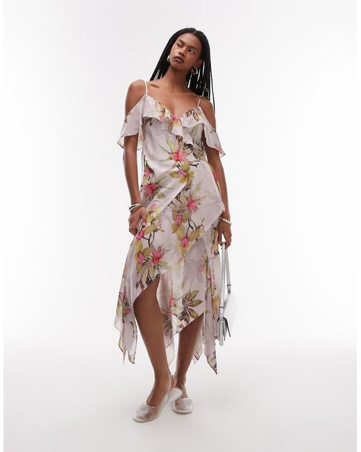 AllSaints Pink Grace Dress