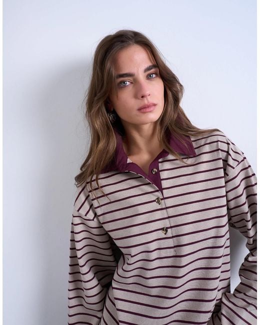 Polo TOPSHOP en coloris Multicolor