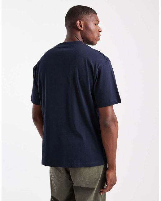 ASOS Blue Essentials Relaxed T-shirt for men