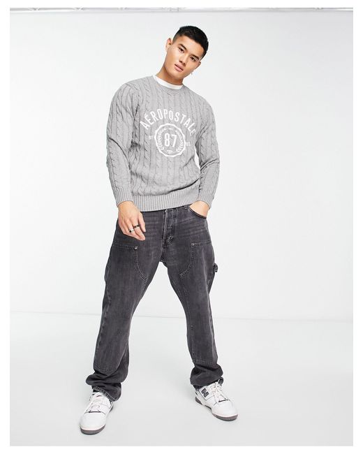 Aeropostale gray shop sweater