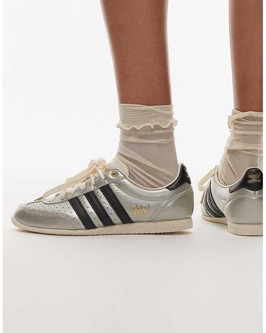 Zapatillas De Deporte Negras Y Metalizado Japan De Adidas Originals de color Metallic