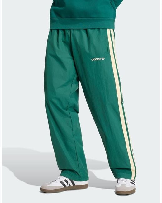 Adidas Originals Green Cutline Track Pants for men