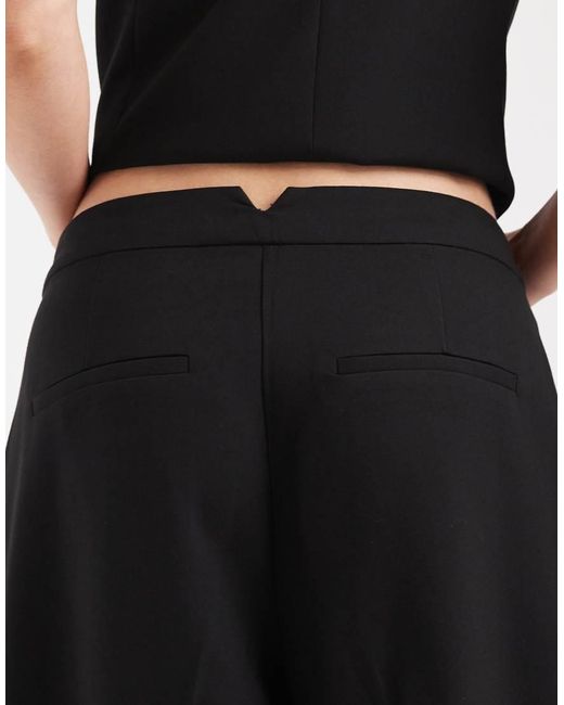 Vero Moda Black Mix & Match Wide Leg Tailored Trousers