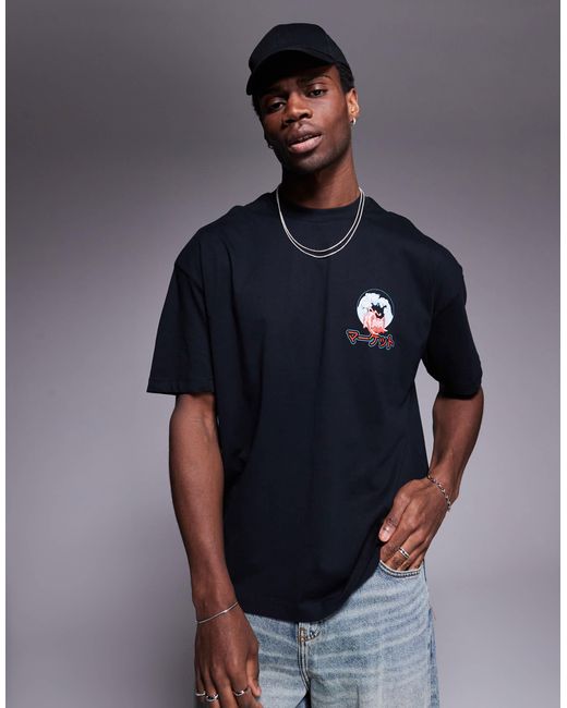 ASOS – oversize-t-shirt in Gray für Herren