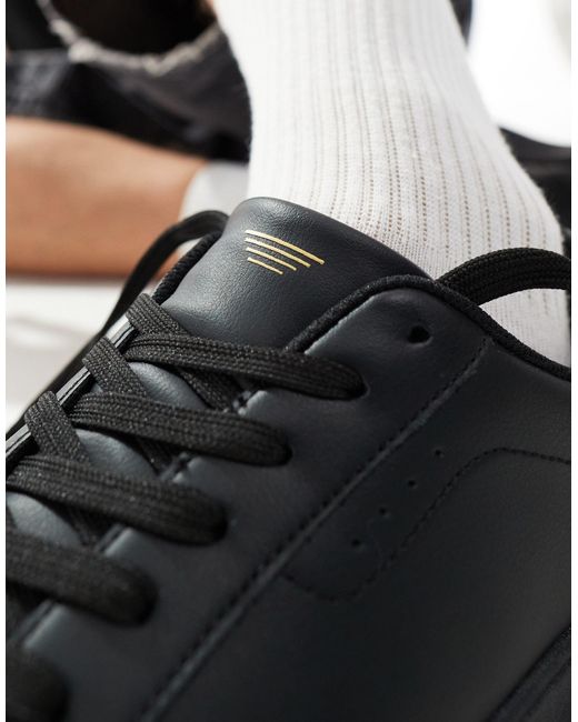 Sneakers nere stringate di Bershka in Black da Uomo