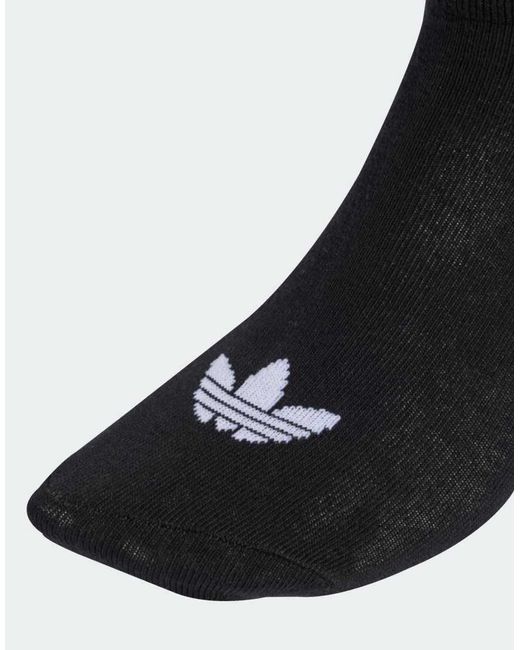 Adidas Originals Black Liner Socks 6 Pairs