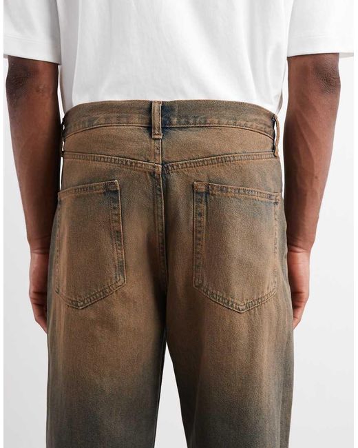 ASOS White baggy Fit Jeans for men
