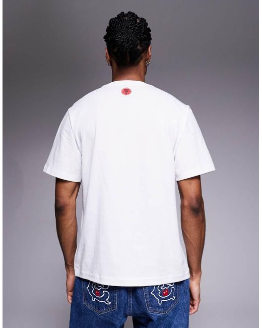 ICECREAM White Billboard T-shirt for men