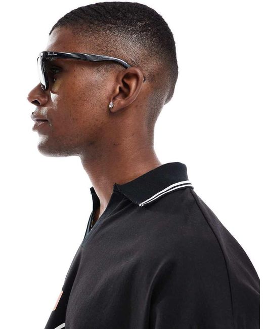 Ray-Ban Black Wayfarer Sunglasses for men