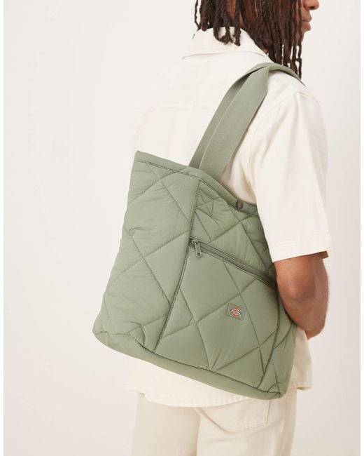 Dickies Green – samburg – gesteppte tragetasche