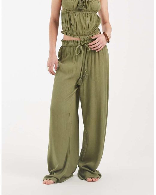 Aray Green Beach Pants